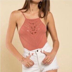 Intimately Free People Copper Solstice Bodysuit